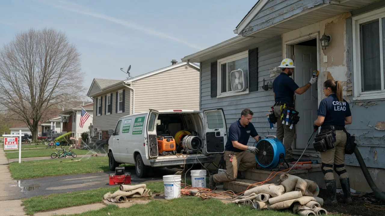 Flood Cleanup in Shippenville, PA near me